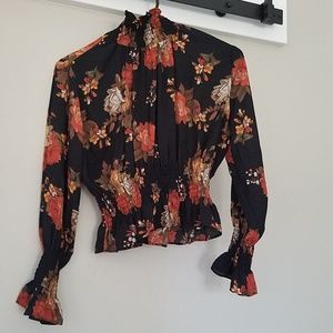 Floral Print Blouse